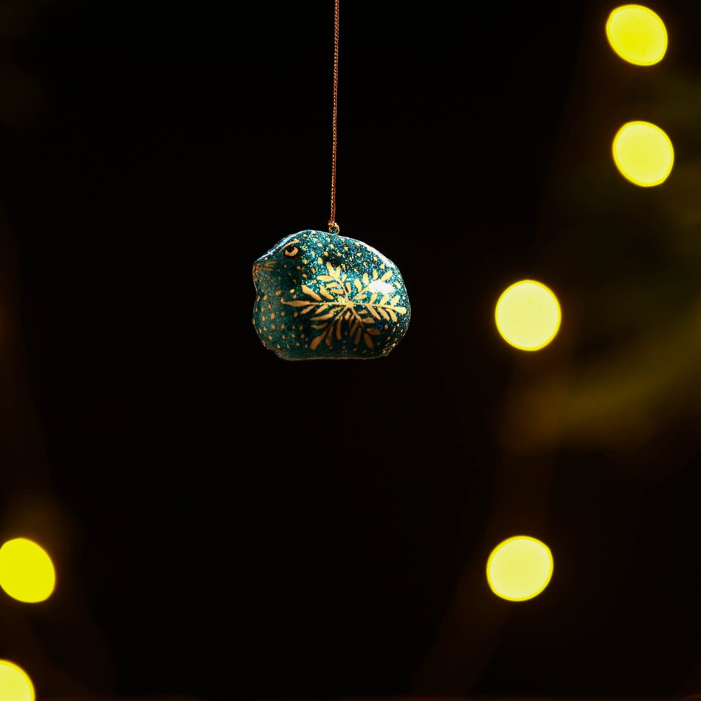  Buy Kashmir Handpainted Christmas Decor Ornament 