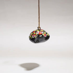 Bird - kashmir handpainted christmas decor ornament 91