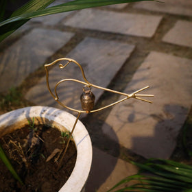  Buy Kutch Decorative Copper Coated Bell Stick