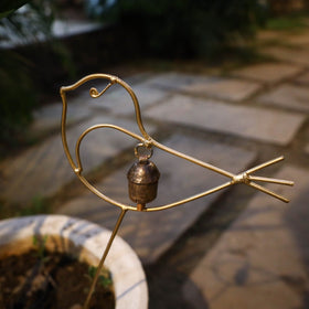  Buy Kutch Decorative Copper Coated Bell Stick