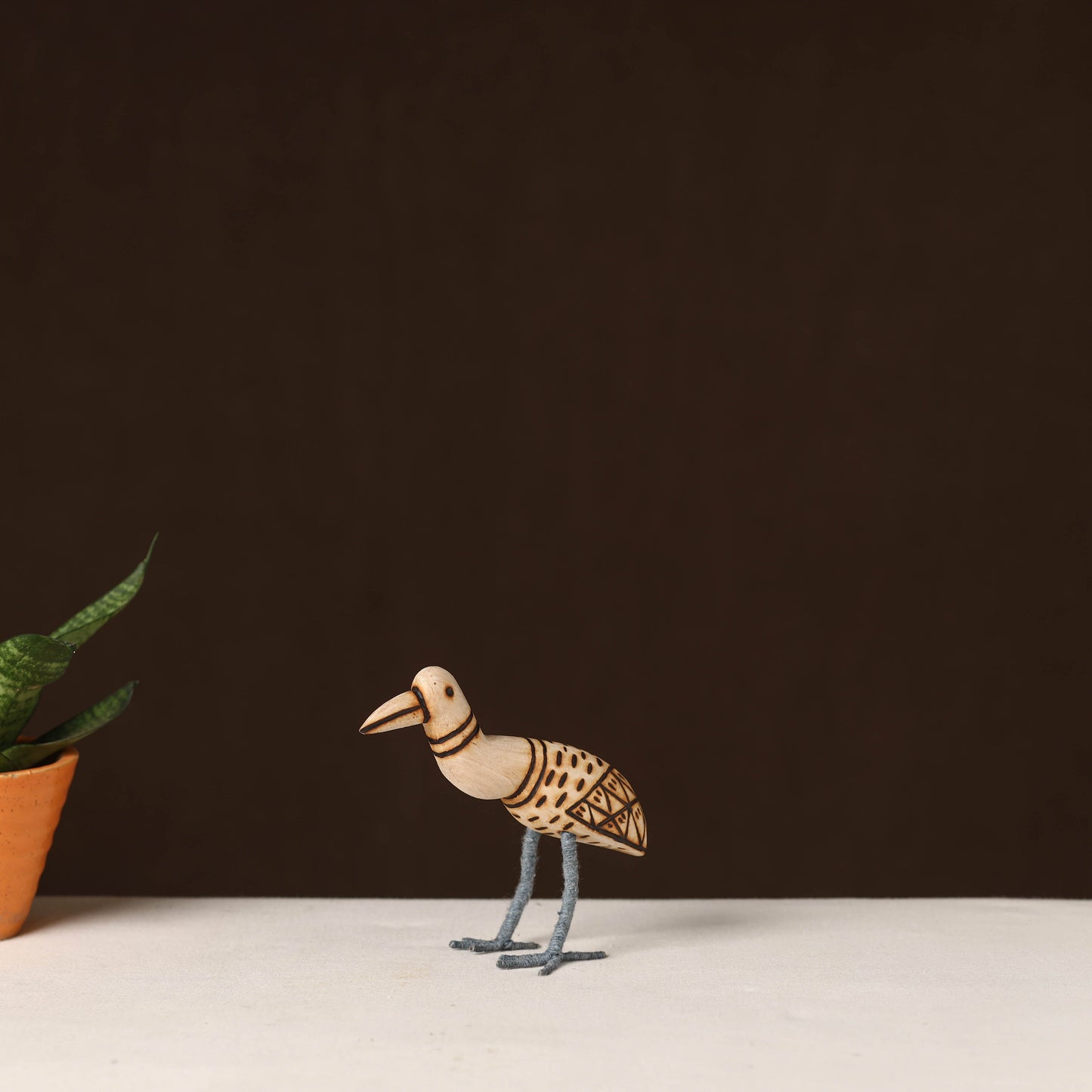 Birds - hand-carved wooden home decor item 10 - handcrafted