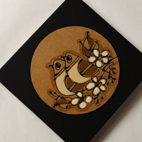 Birds - Handpainted Handmade Paper Diary