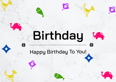 Buy Birthday Gift Card 