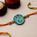  Bishnupur Handpainted Fabric Rakhi 12 