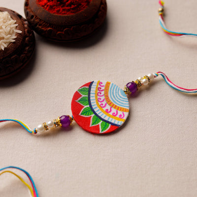  Bishnupur Handpainted Fabric Rakhi 17 