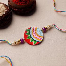  Bishnupur Handpainted Fabric Rakhi 17 