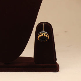 Bishnupur handpainted terracotta necklace set 04