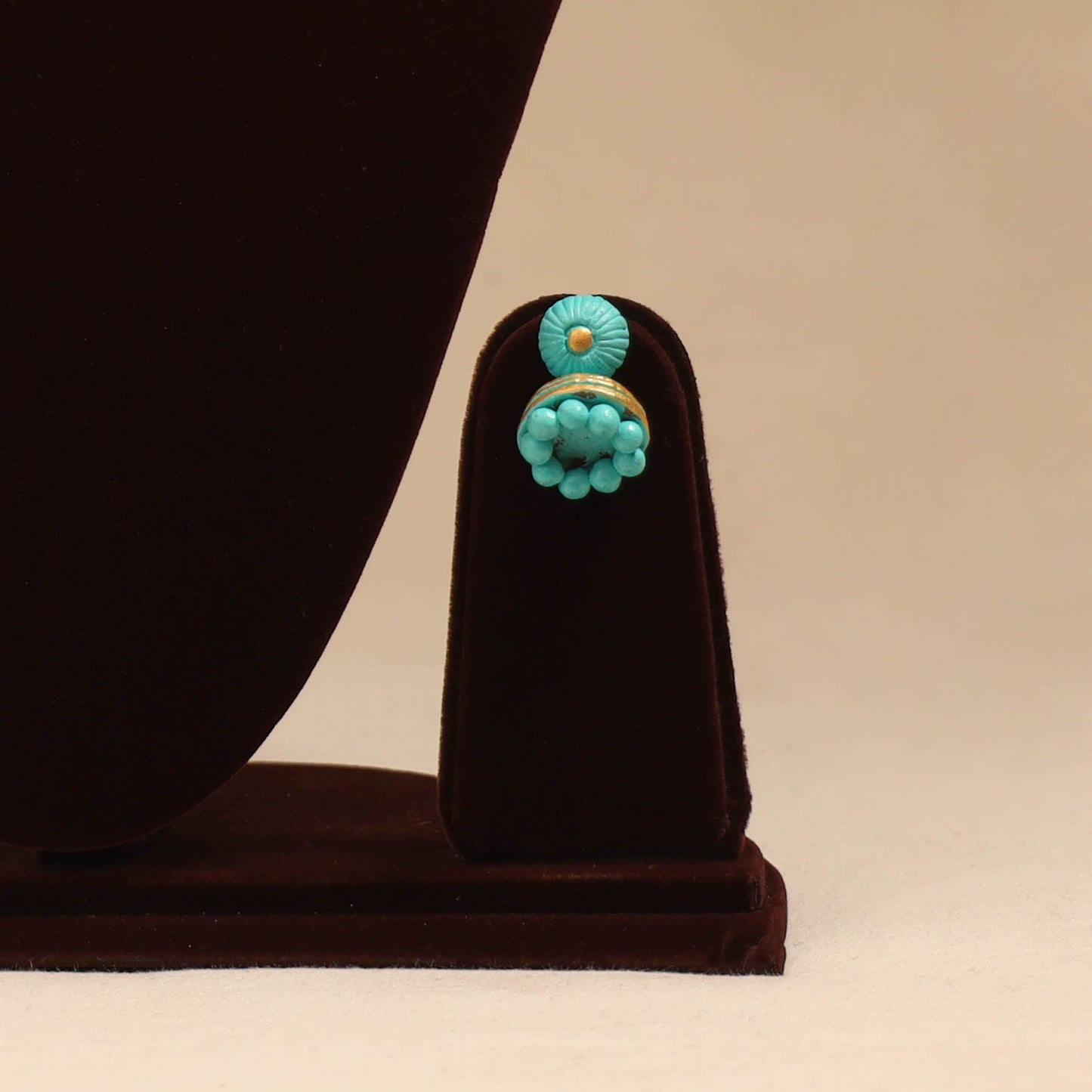 Bishnupur handpainted terracotta necklace set 10