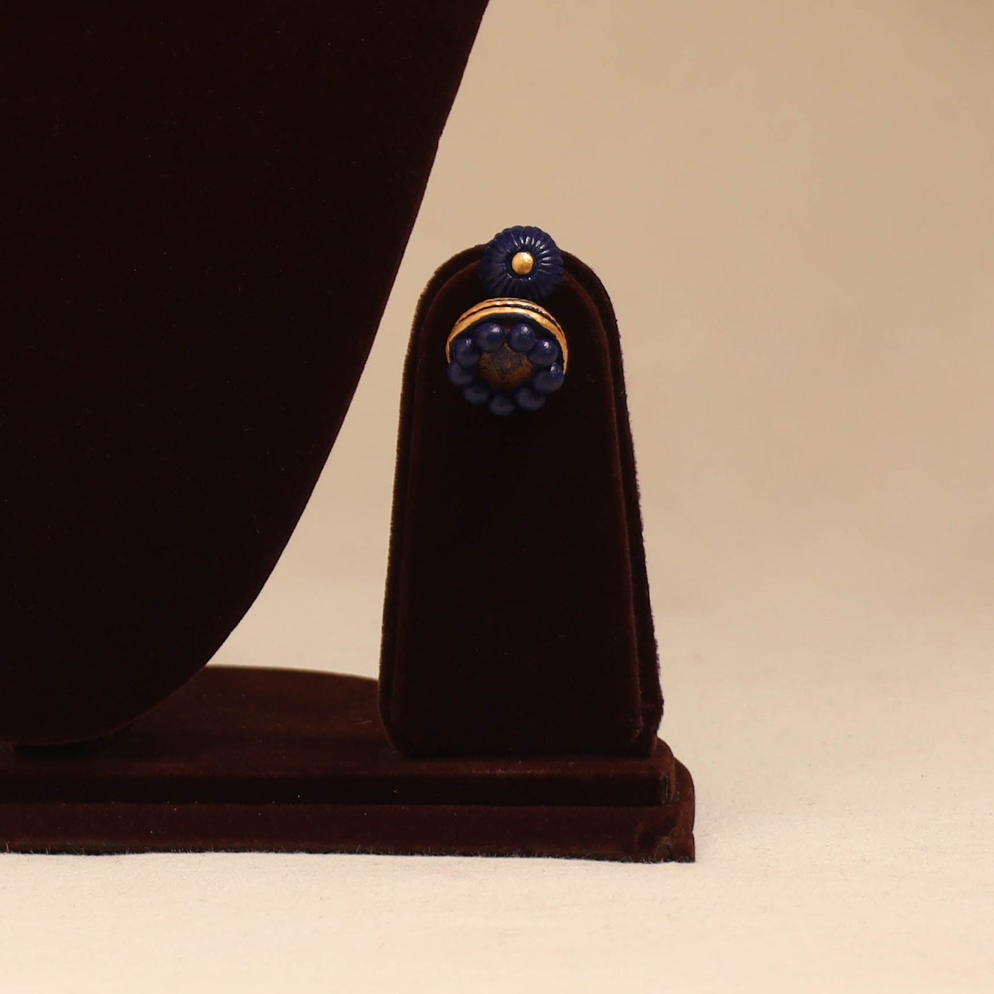 Bishnupur handpainted terracotta necklace set 13