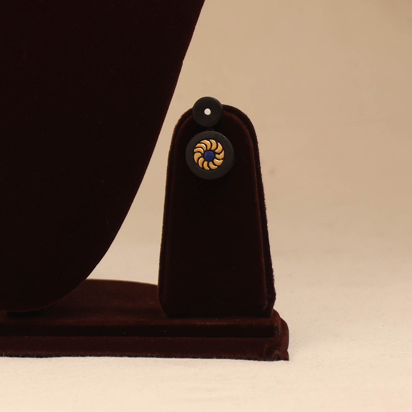 Bishnupur handpainted terracotta necklace set 17