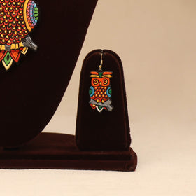 Bishnupur handpainted terracotta necklace set 33
