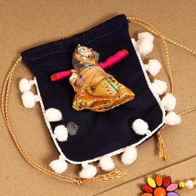  Bishnupur Handpainted Terracotta Rakhi