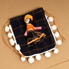  Bishnupur Handpainted Terracotta Rakhi