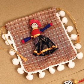  Bishnupur Handpainted Terracotta Rakhi