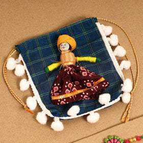  Bishnupur Handpainted Terracotta Rakhi