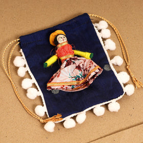  Bishnupur Handpainted Terracotta Rakhi