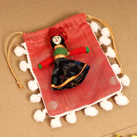  Bishnupur Handpainted Terracotta Rakhi