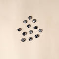  Black Handmade Fabric Button Small at iTokri