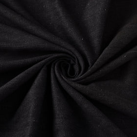  2/40 Black Twill Cotton Handspun Handloom Plain Fabric
