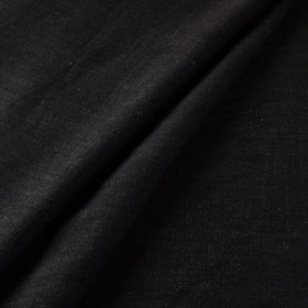  2/40 Black Twill Cotton Handspun Handloom Plain Fabric