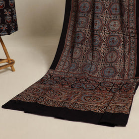 Buy 2pc Block Print Ajrakh Dress Material