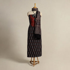 Buy 2pc Block Print Ajrakh Dress Material