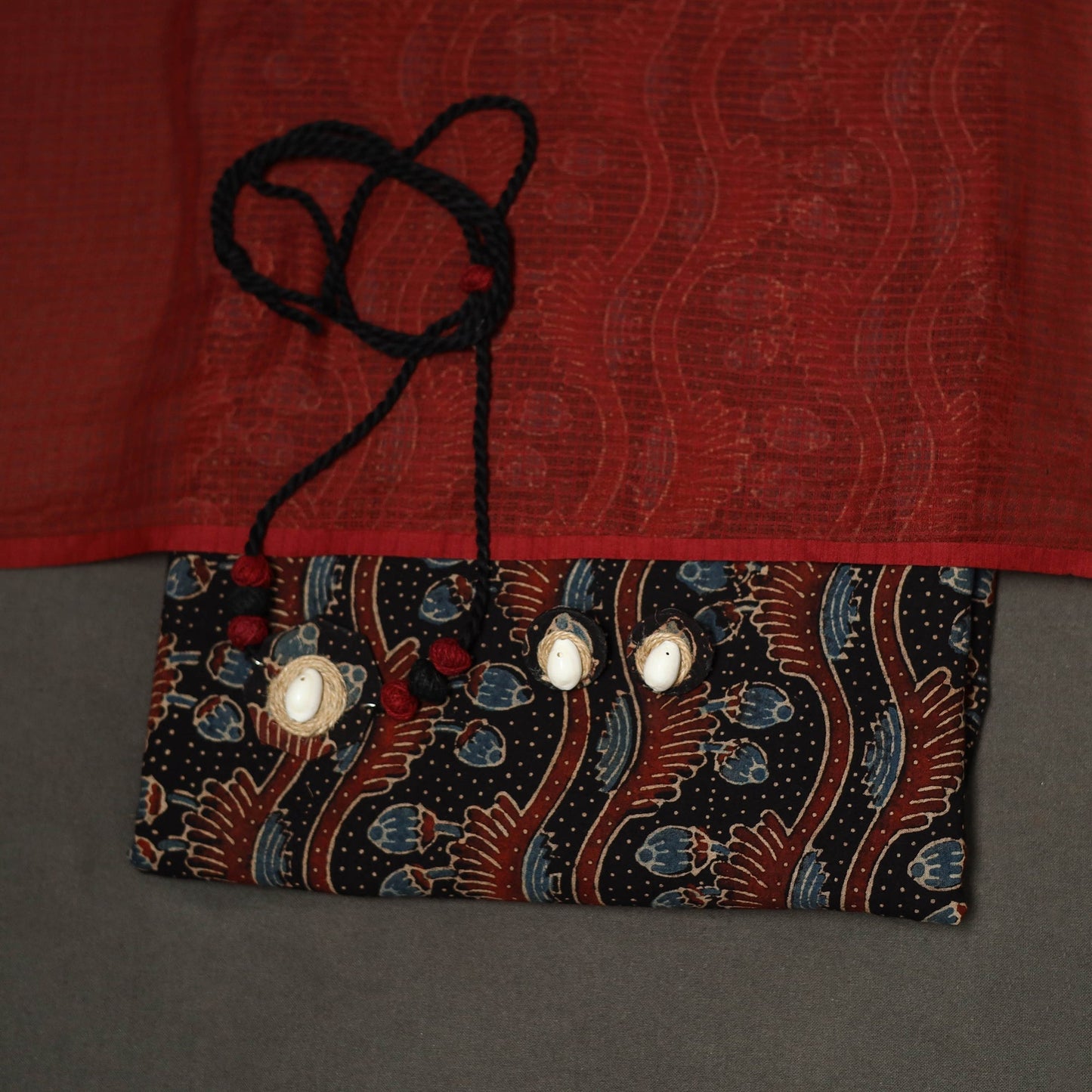 2pc cotton unstitched dress material with jewellery set 22