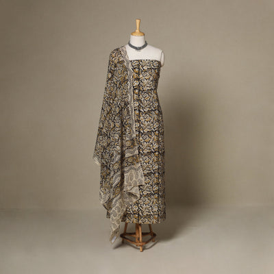 2pc cotton unstitched kalamkari dress material 03