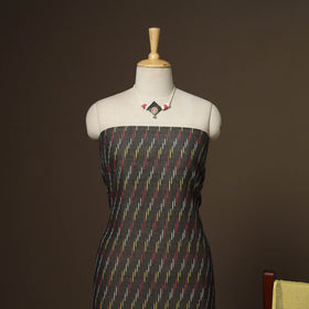 2pc cotton unstitched pochampally ikat dress material