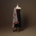 Black - 2pc handloom cotton unstitched mangalagiri dress