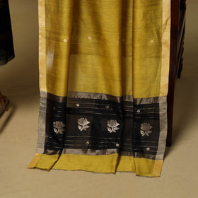 2pc handloom zari buta unstitched chanderi silk dress