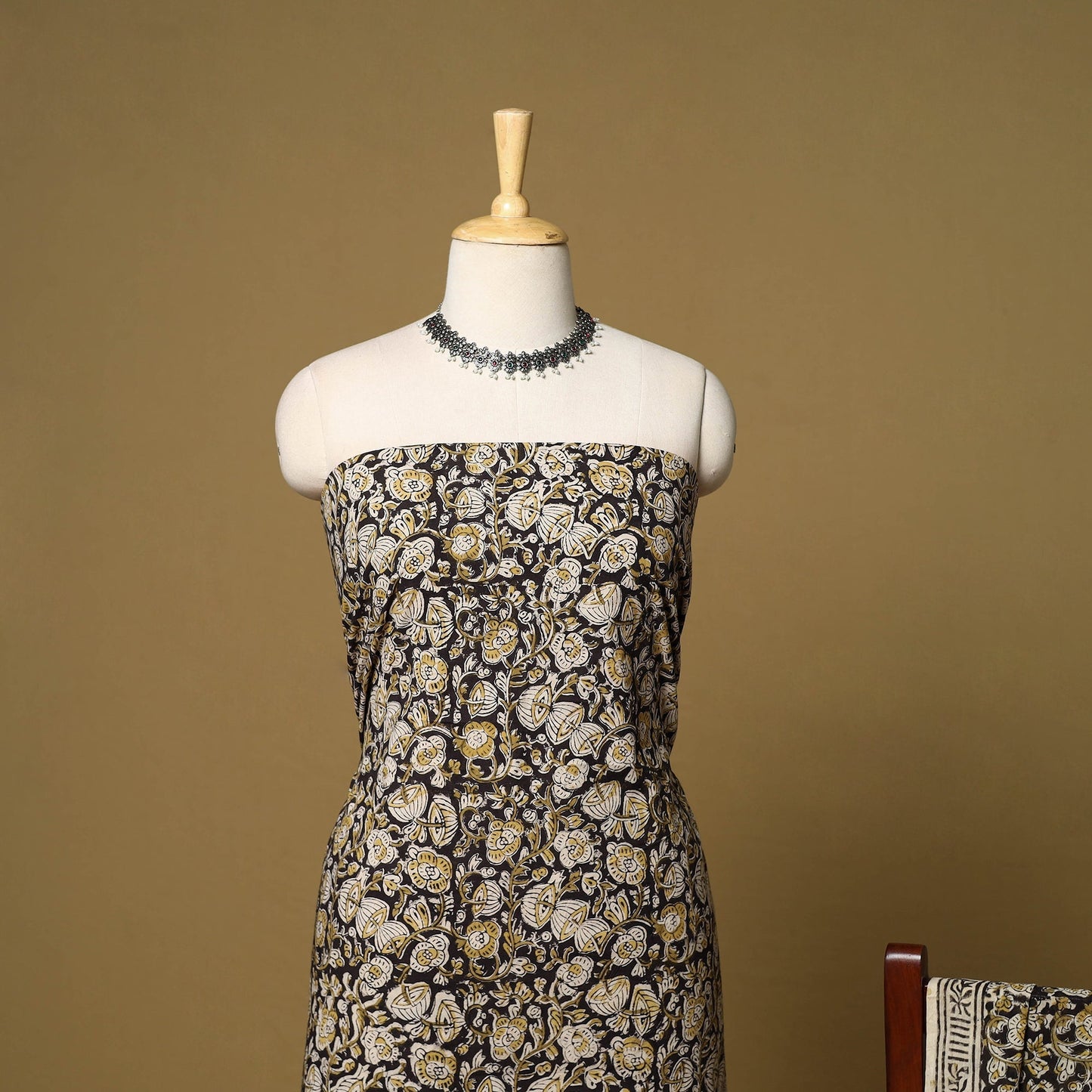 2pc natural dyed cotton unstitched kalamkari dress material