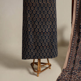 Buy 2pc Block Print Ajrakh Dress Material