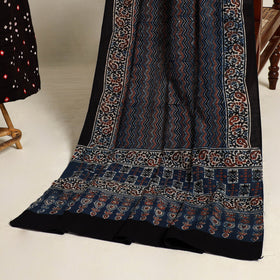 Buy 2pc Tie-Dye Cotton Bandhani Kurta with Ajrakh Dupatta