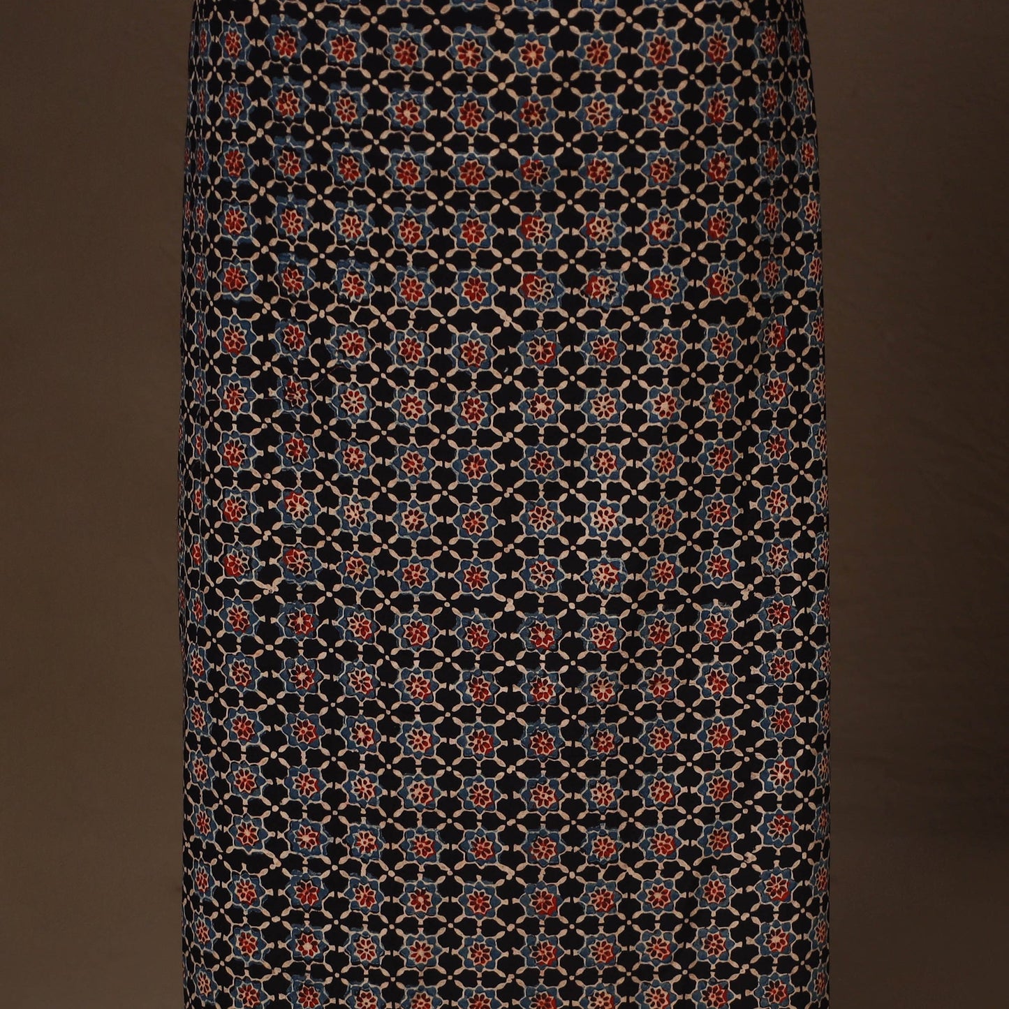 Black - 2pc unstitched dress material with jewellery set 32