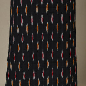 Black - 2pc unstitched pochampally double ikat dress