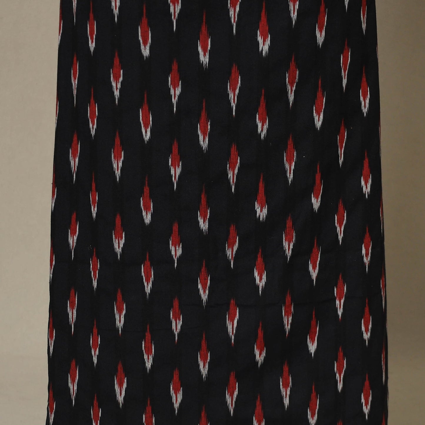 Black - 2pc unstitched pochampally double ikat dress