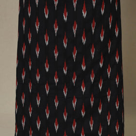 Black - 2pc unstitched pochampally double ikat dress