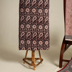 Black 3pc Bagh Print Cotton Dress Material Set