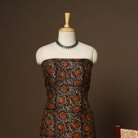 3pc chanderi silk unstitched hand bagru dress material 33