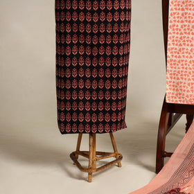 Black - 3pc cotton bagh unstitched dress material 10