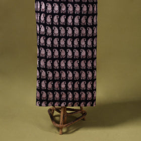 Black - 3pc cotton bagh unstitched dress material