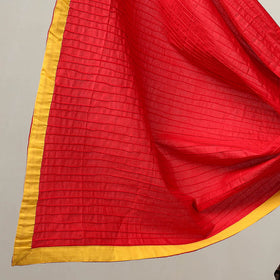 Black 3pc Cotton Kalamkari Print Kurta with Plain Dupatta