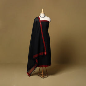 3pc cotton unstitched dharwad dress material with border 16