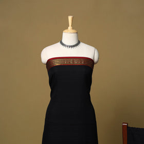 3pc cotton unstitched dharwad dress material with border 23