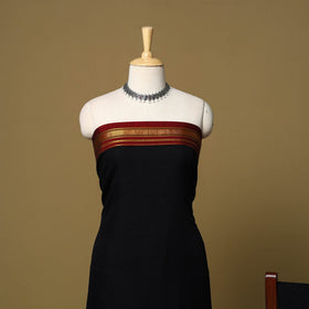 3pc cotton unstitched dharwad dress material with border 30