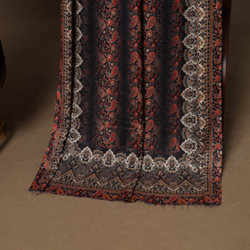 Black - 3pc digital merino wool unstitched dress material