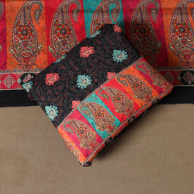 Black - 3pc digital merino wool unstitched dress material