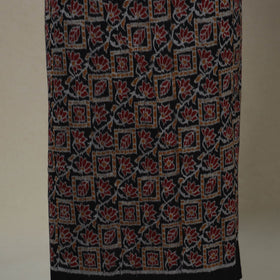 Black - 3pc handloom cotton unstitched sambalpuri dress