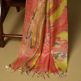 Black - 3pc handloom mulberry unstitched suit material set